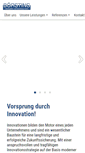 Mobile Screenshot of boersting-gewerbebau.de